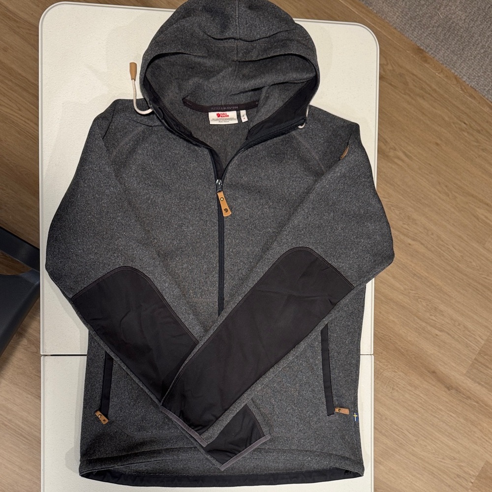 Fjallraven Dark Gray Hooded Performance Jacket